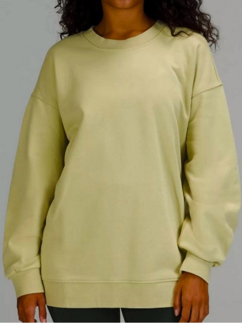 lululemon perfectly oversized crew sweatshirt size 6